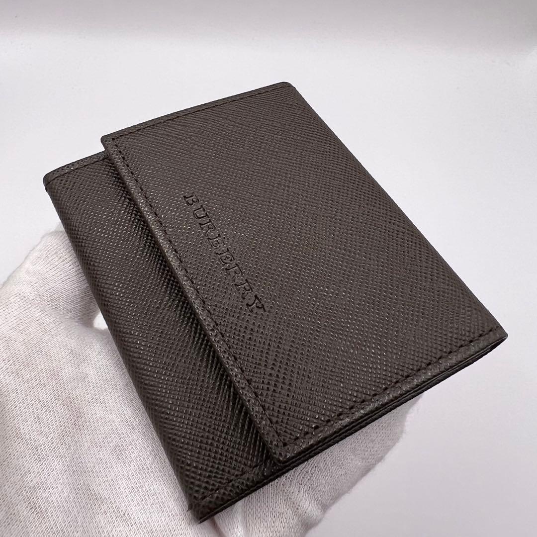 【美品】 BURBERRY カードケース　名刺入れ　内側ノバチェック　ブラウン