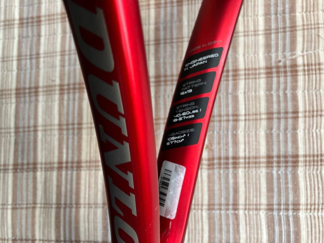 CX200 OS テニスラケット レッド G3 2月に張り替え済み