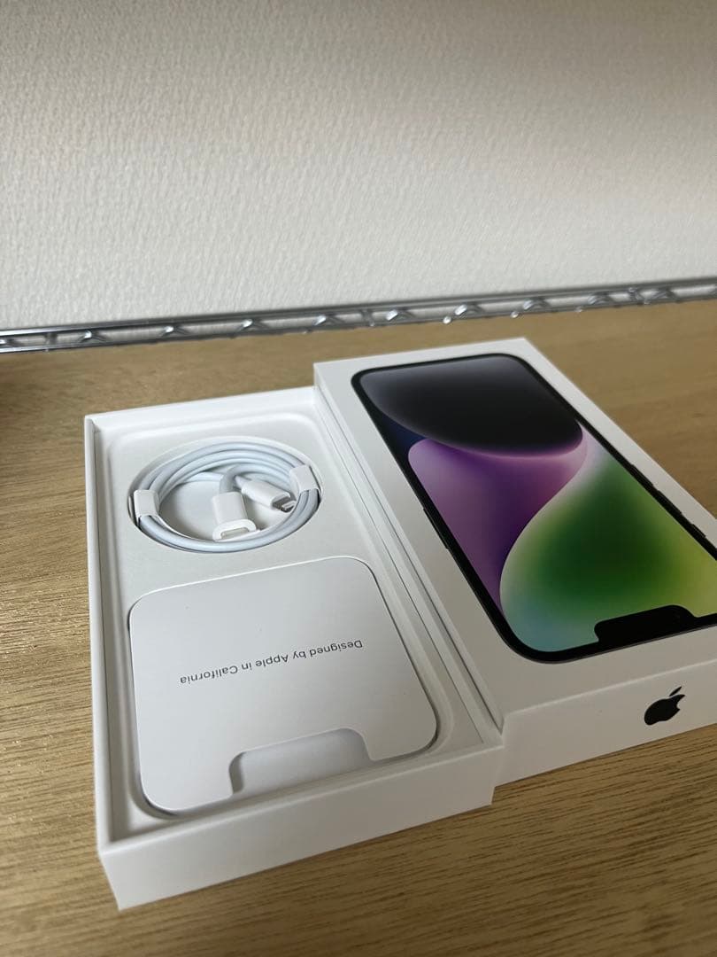 Apple iPhone 14 ミッドナイト 128GB SIMフリー 美品