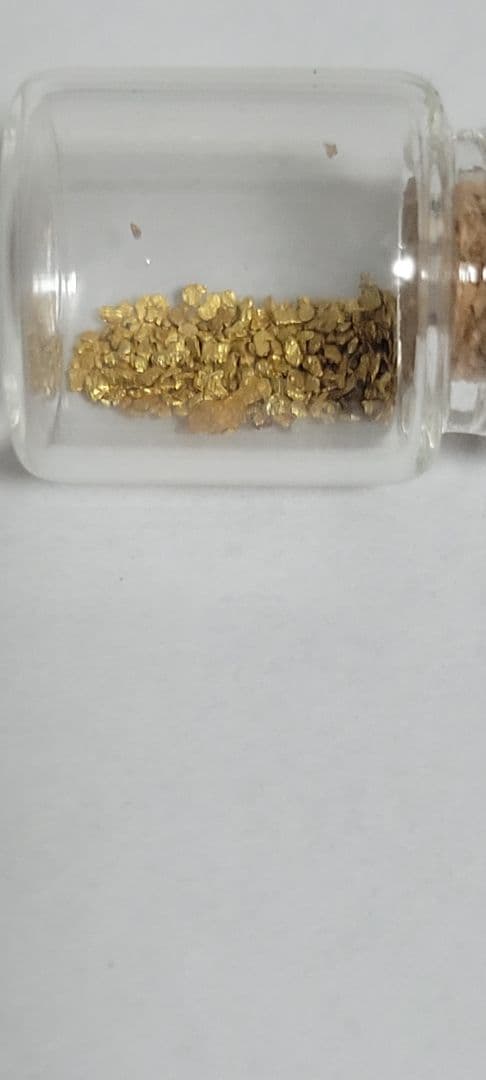 砂金　自然金