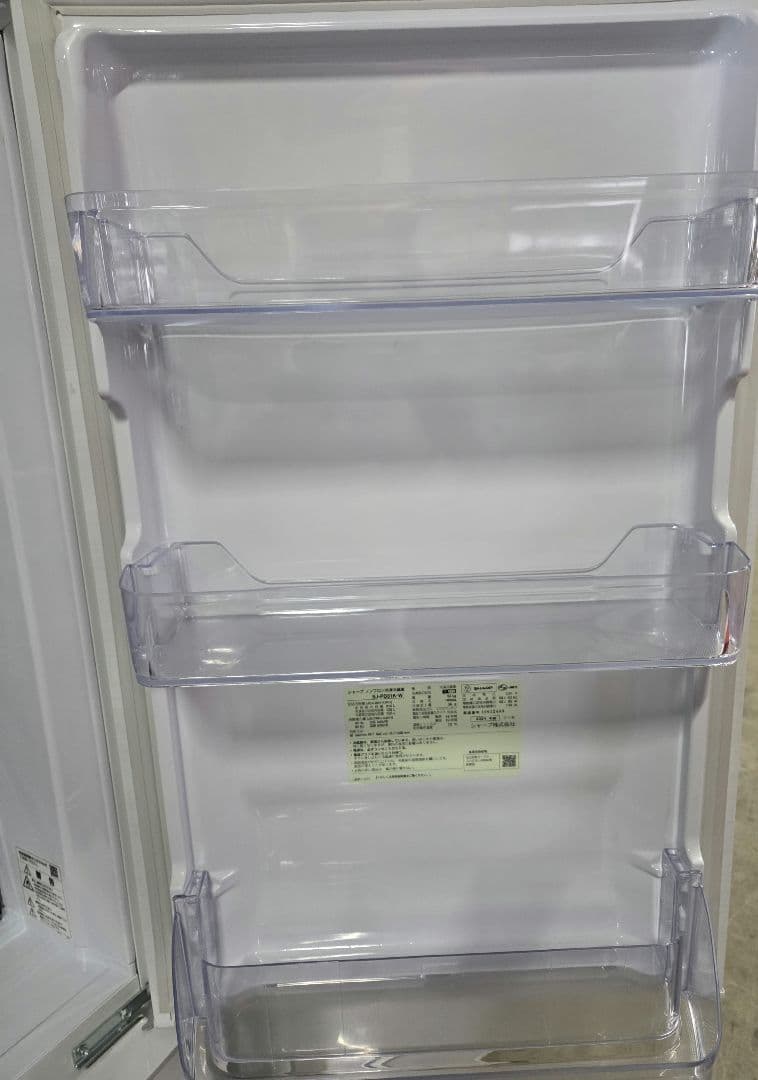 020602 SHARP ノンフロン冷凍冷蔵庫 SJ-PD31K-W