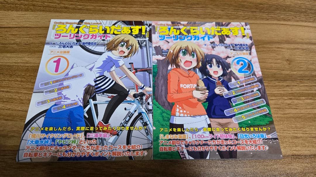 【中古美品】ろんぐらいだぁす! Blu-ray BOX・ツーリングガイド2冊付