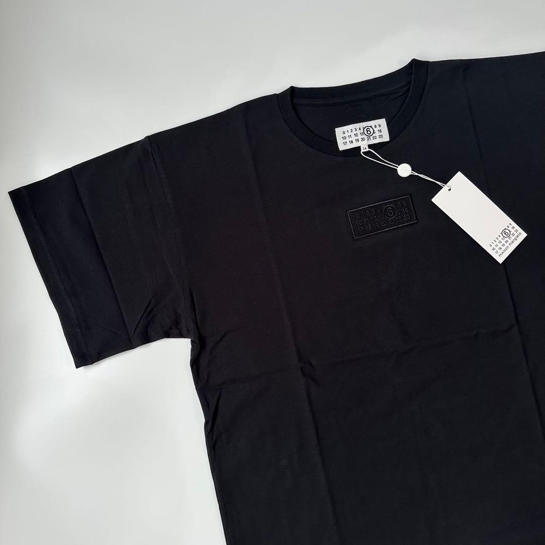 【新品未使用】MM6 Maison Margiela ナンバーロゴ Tシャツ