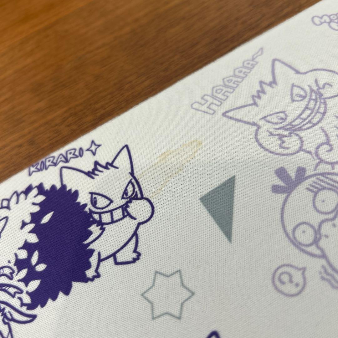 ポケモンカードゲーム　ラバープレイマット　ハーフ　ゲンガー de ヒヤリ!?