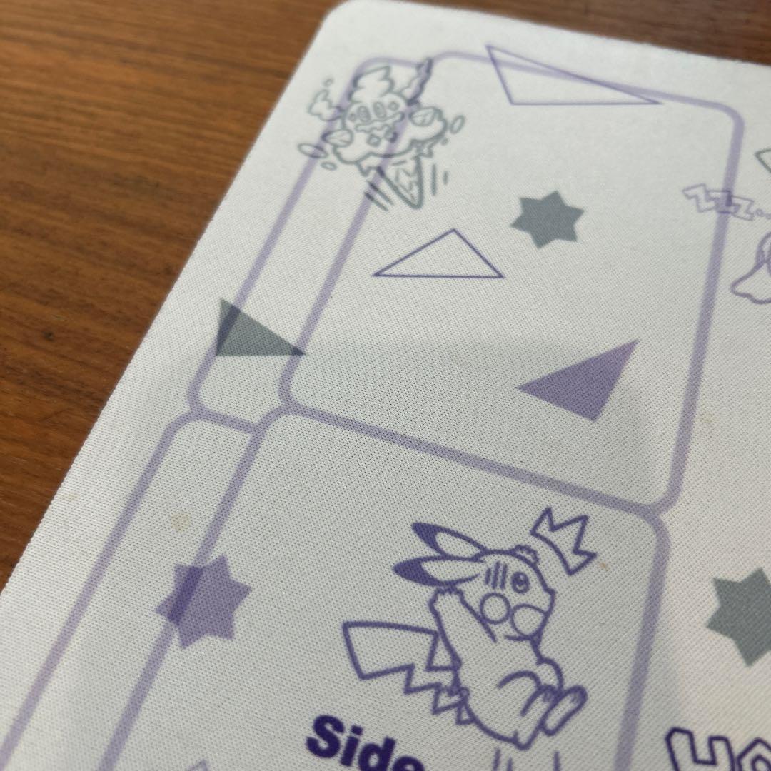 ポケモンカードゲーム　ラバープレイマット　ハーフ　ゲンガー de ヒヤリ!?