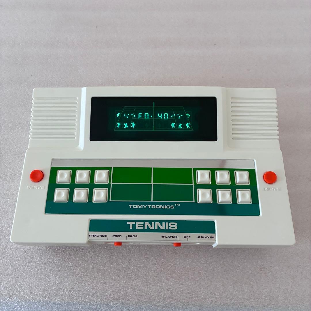 希少 美品 lsiゲーム トミー エレクトロニクスゲーム テニス 昭和レトロ