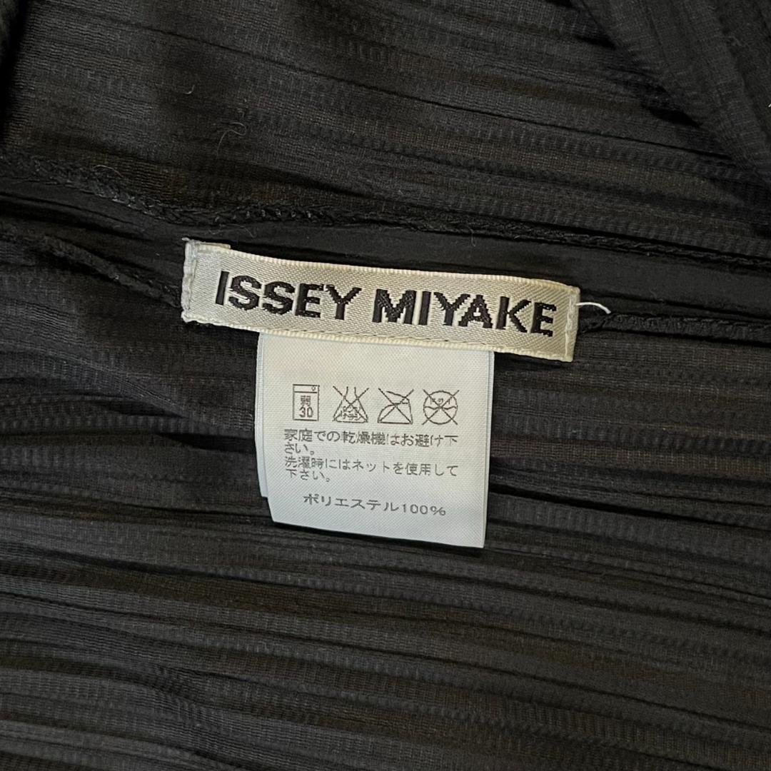 ISSEYMIYAKE　イッセイミヤケ　ポンチョ　フリンジ　プリーツ　ジャケット