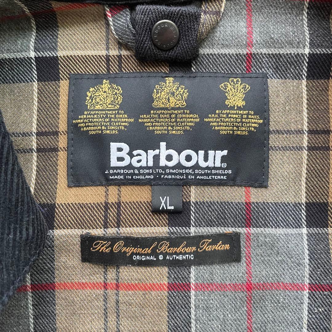 K*O様 Barbour　キッズ　バブアー　ノンオイル　ネイビー　ブラック　XL