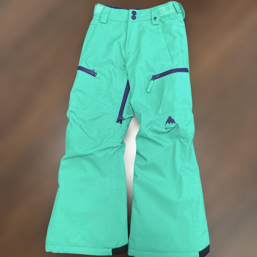 BURTON スノボウエア　上下セット　XS120サイズ