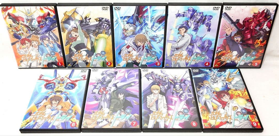ガンダムビルドファイターズ/トライ/ダイバーズ【1期〜3期】DVD 全24巻