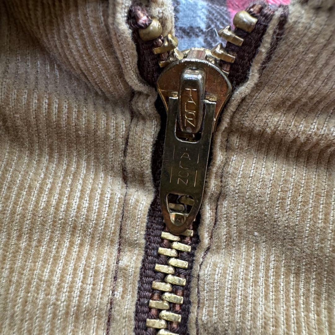 60s ジャケット　ブルゾン　talon 槍タロン　ベージュ　ブラウン