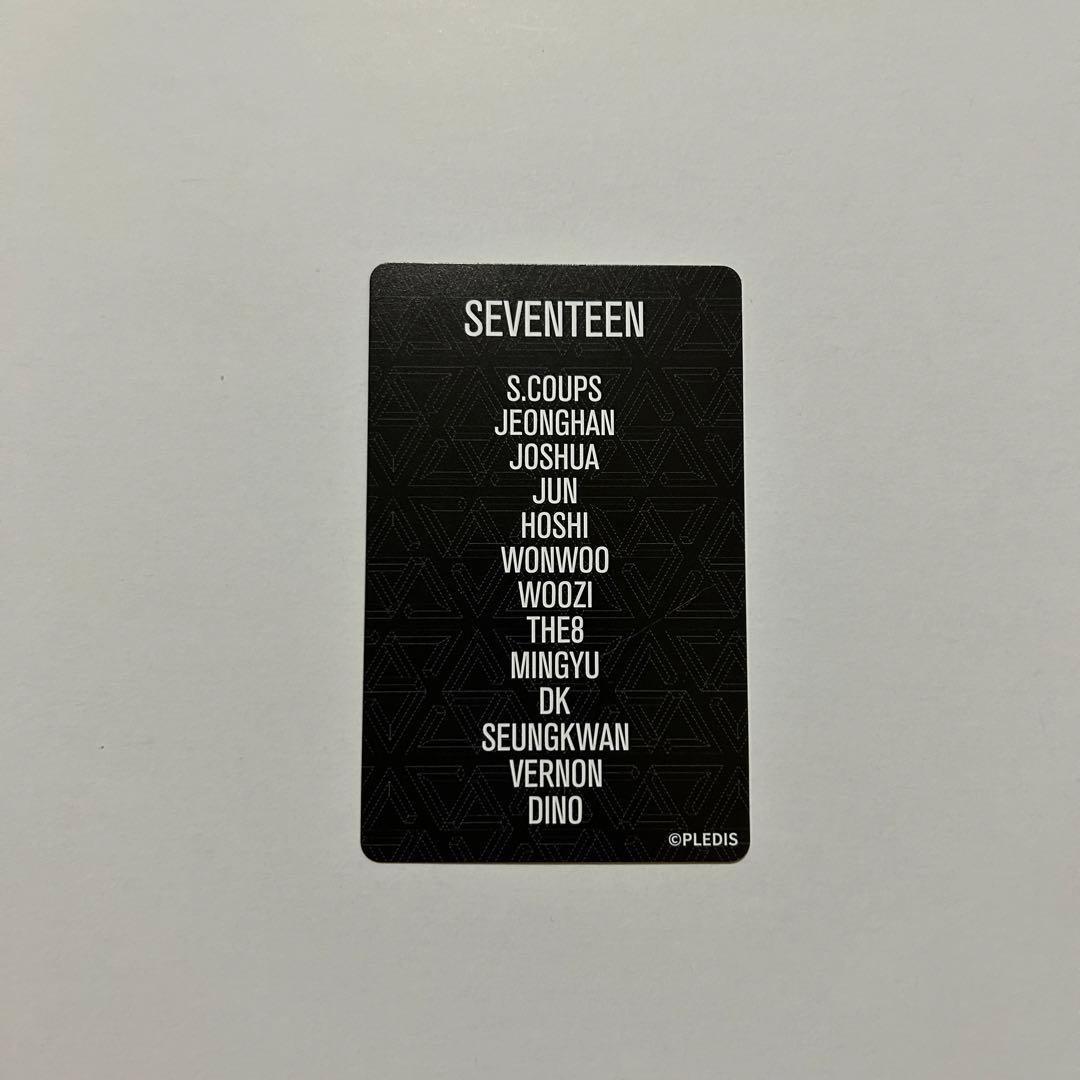 SEVENTEEN セブチ JOSHUA ジョシュア ZOZOTOWN トレカ