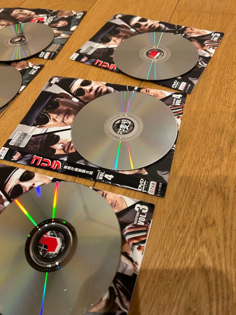 ゴリラ警視庁捜査第8班 全5巻　セレクション-2 全7巻　レンタルUP dvd
