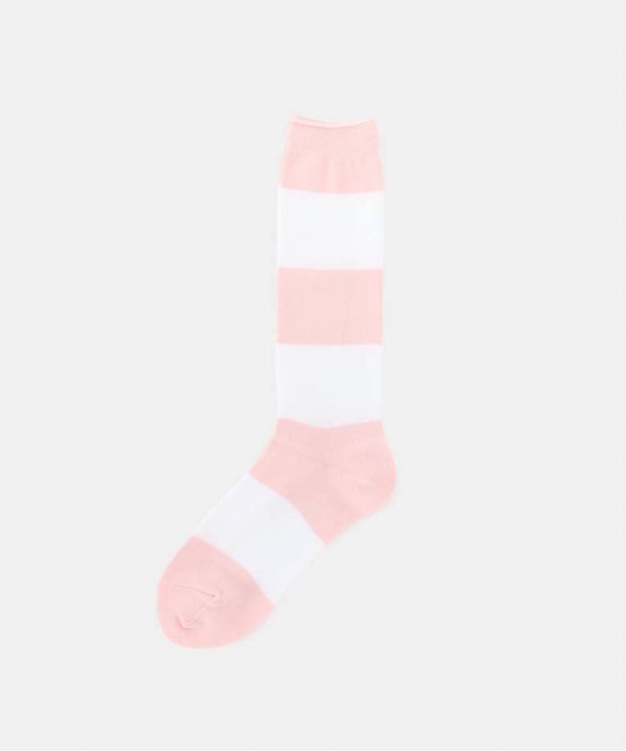 ジャーナルスタンダードラックス⭐️COTTON WIDE BORDER SOCKS