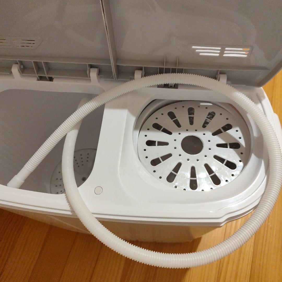 二槽式洗濯機 本体 ホワイトグレー