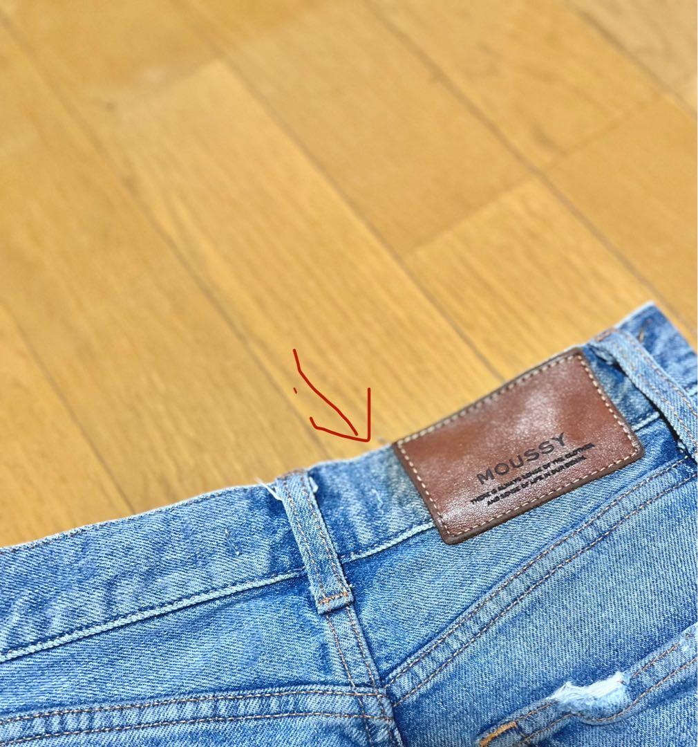MOUSSY MVS FLARE フレアデニム 24inch