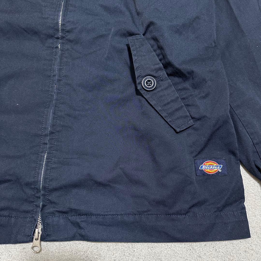 M✨ スイングトップ　ハリントンジャケット　Dickies ネイビー　ショート丈