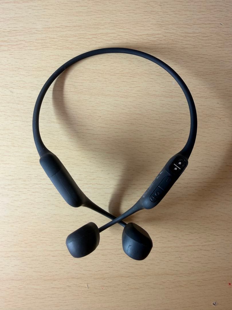 ショックス Shokz ワイヤレス骨伝導イヤホン　ブラック