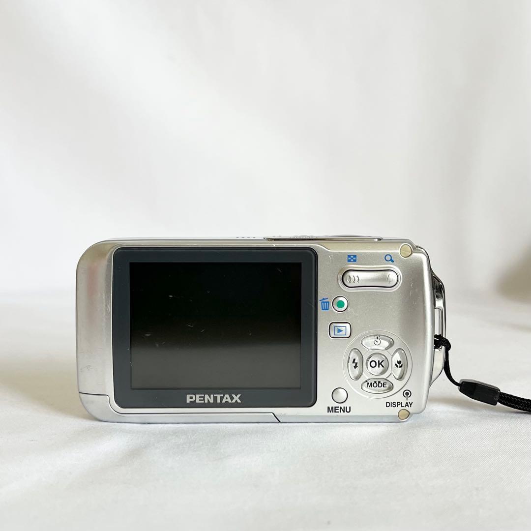 【完動品】PENTAX Optio W10 デジタルカメラ 動作確認済み