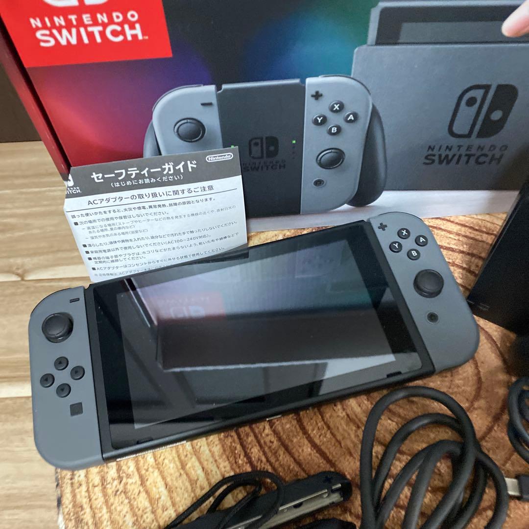 Nintendo Switch ニンテンドースイッチ本体　グレー③