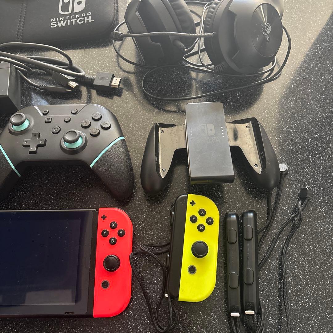 Nintendo Switch 本体+プロコントローラー+ジョイコンセット