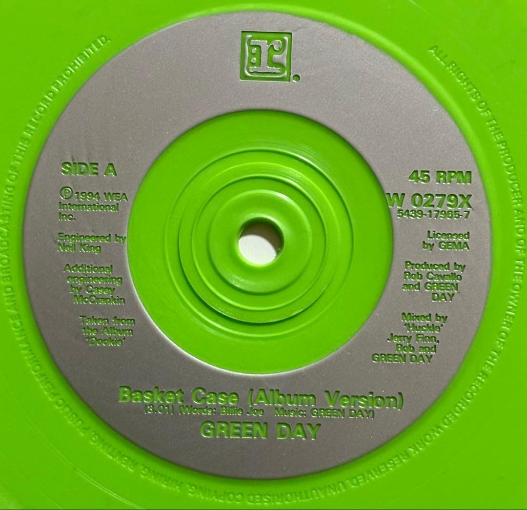 green day グリーンデイ メロコアパンク レコード バスケットケース