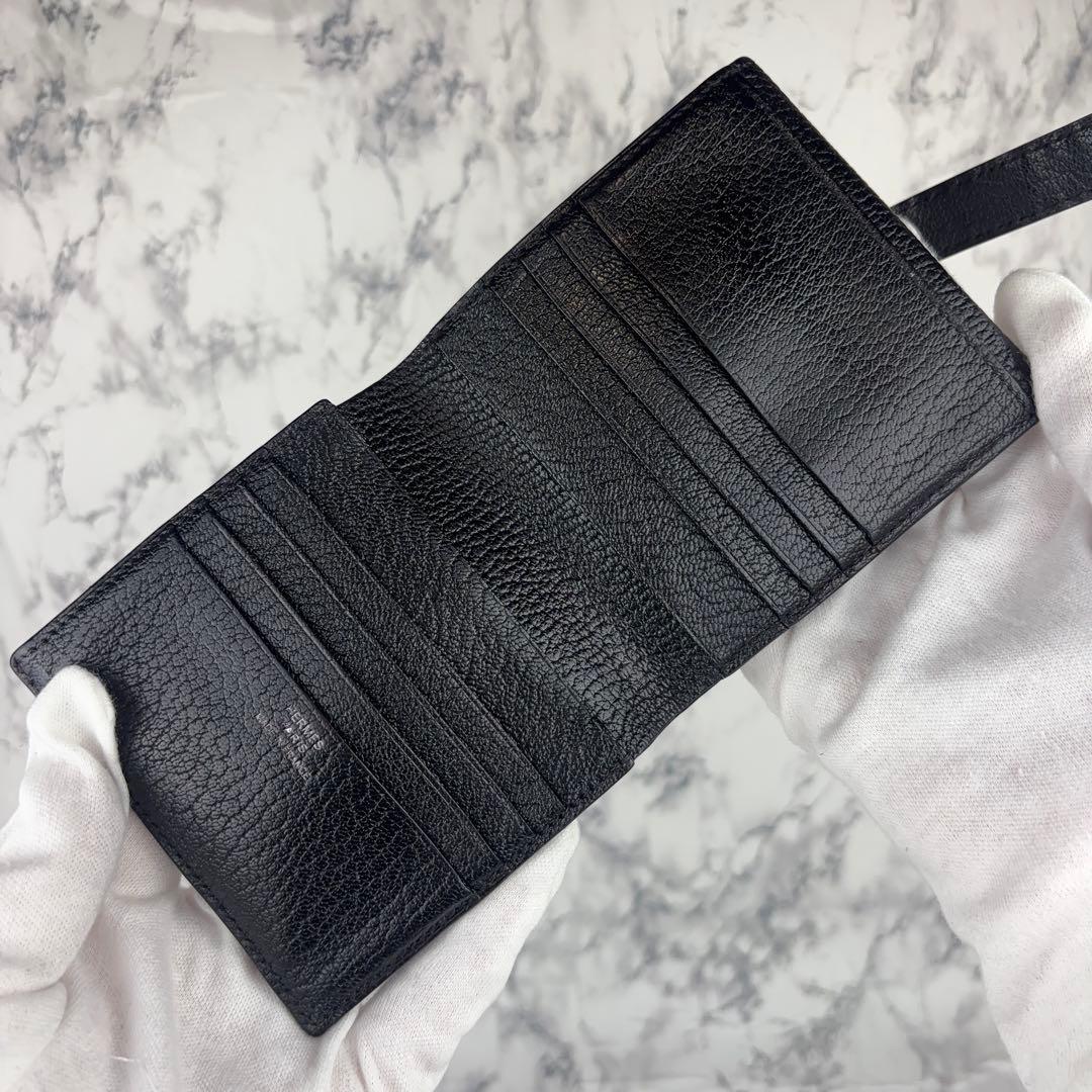 132 HERMES ベアン　レクトベルソ　三つ折り財布