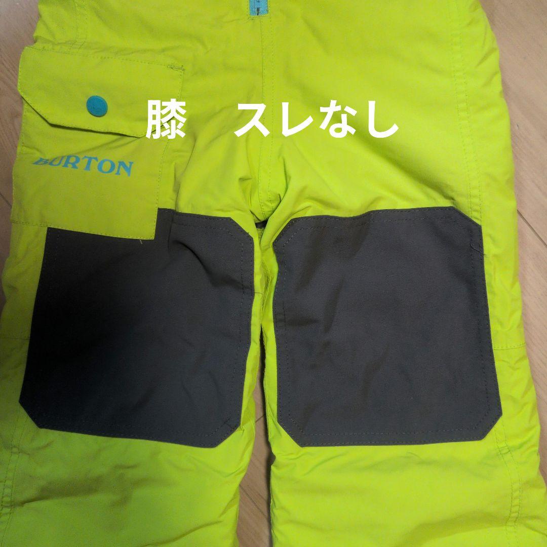 Burton 子ども用スノーボードウェア 蛍光イエロー