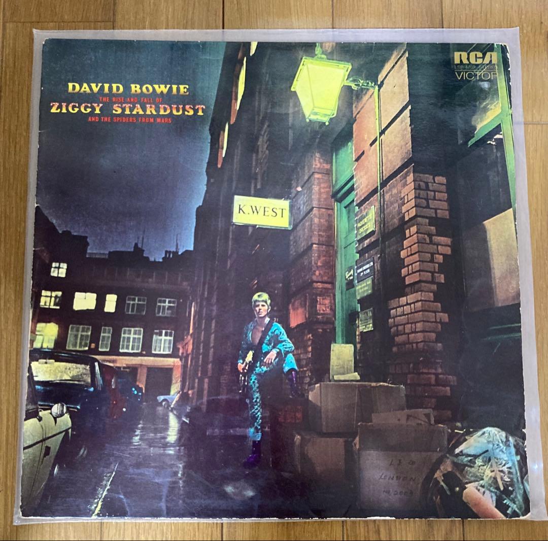 稀少ドイツオリジナル高音質ジギーDavid Bowieデヴィッドボウイレコード