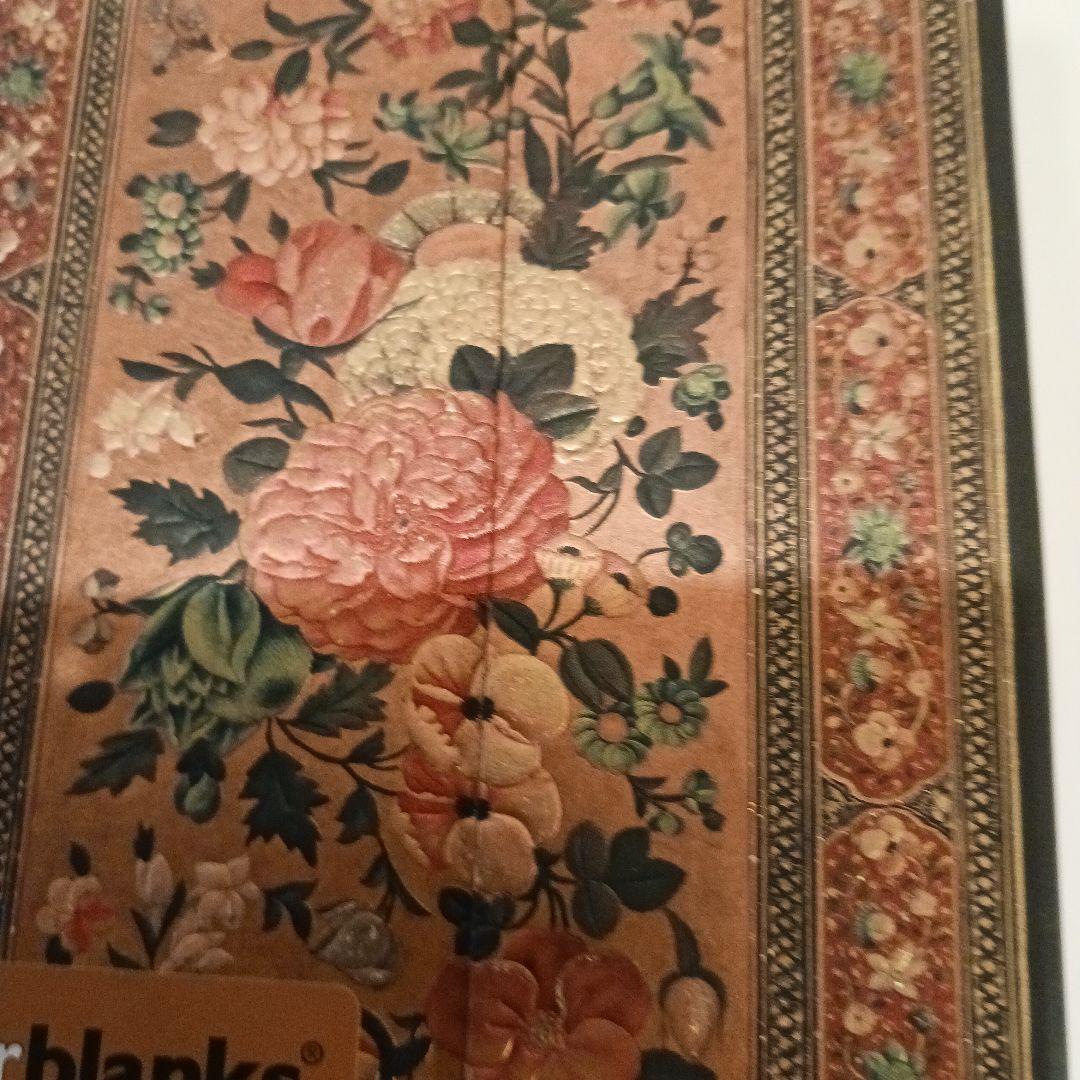 paperblanks Rose Garden ミディ横罫ノート2冊セット
