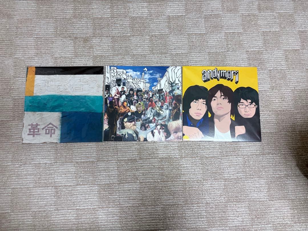 daiju andymori LPレコード ファンファーレと熱狂 革命