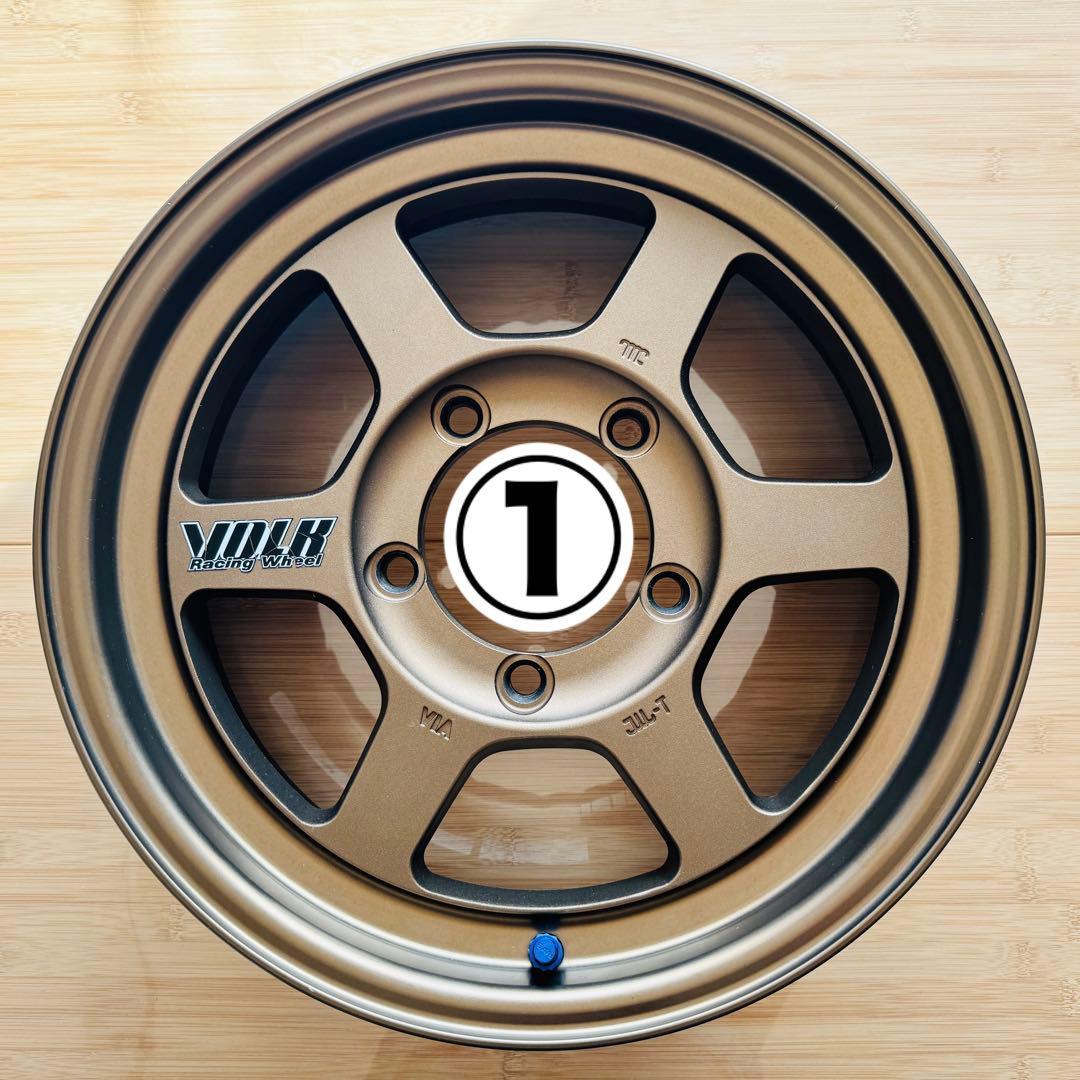 ジムニー レイズ TE37X ホイール4本16インチ ブロンズ