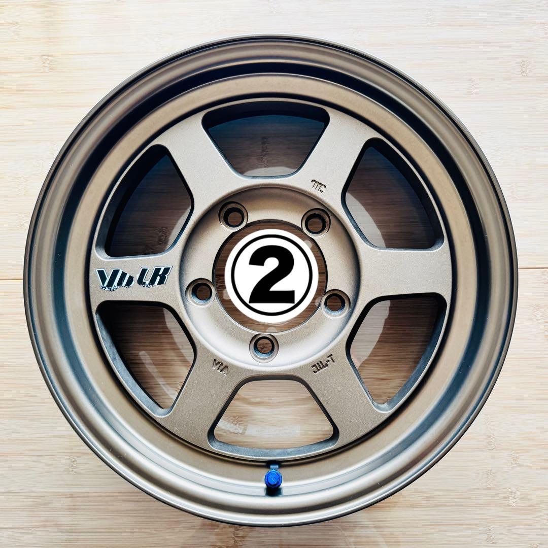 ジムニー レイズ TE37X ホイール4本16インチ ブロンズ