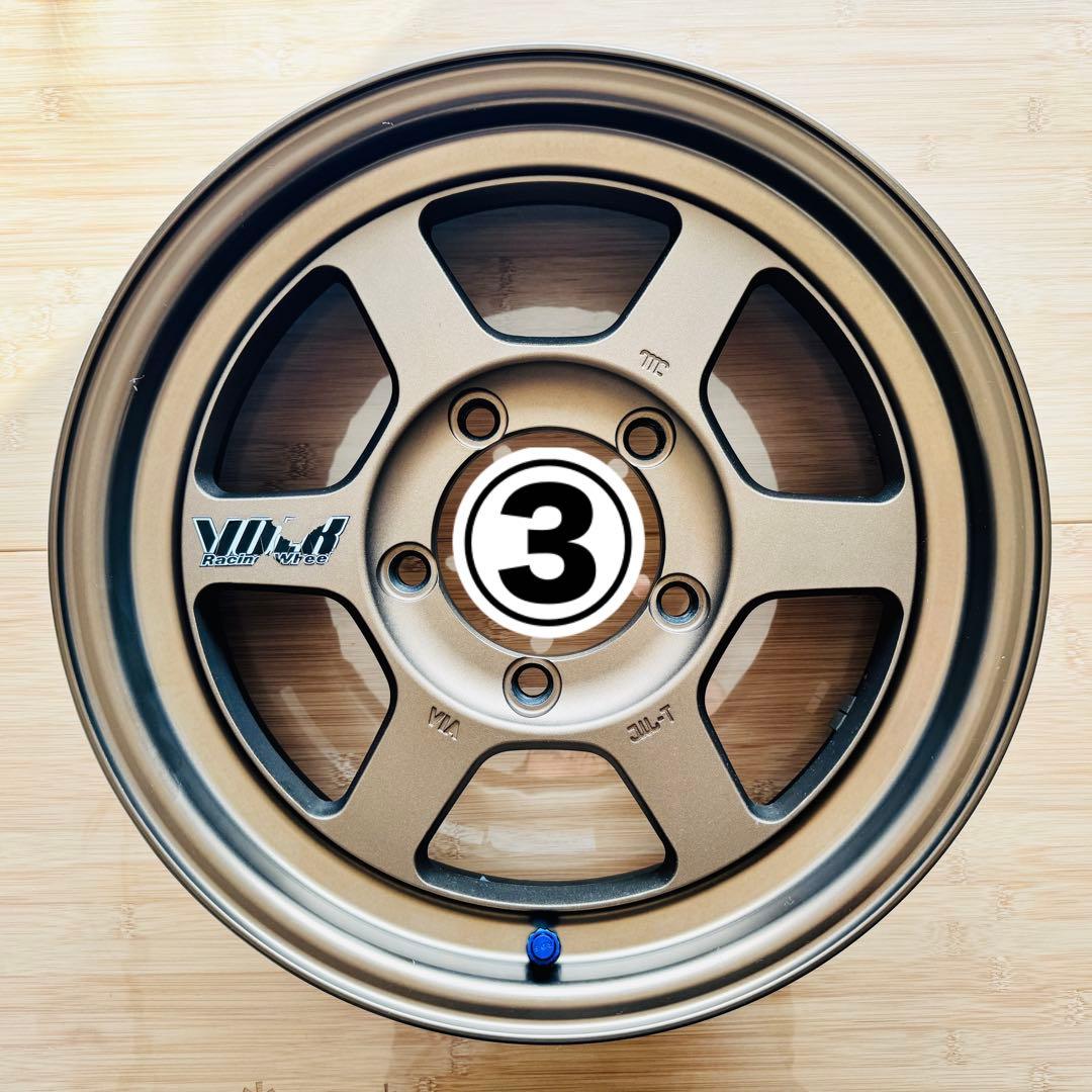 ジムニー レイズ TE37X ホイール4本16インチ ブロンズ