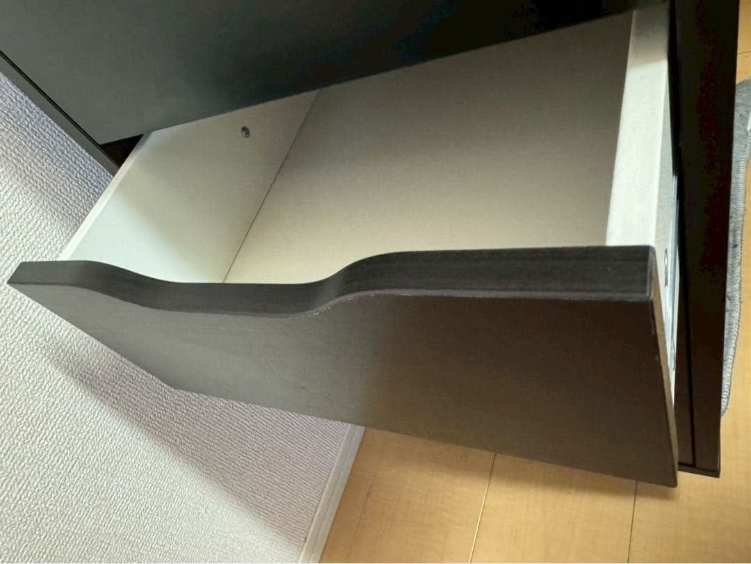 IKEA ALEX アレクス　ブラックブラウン②