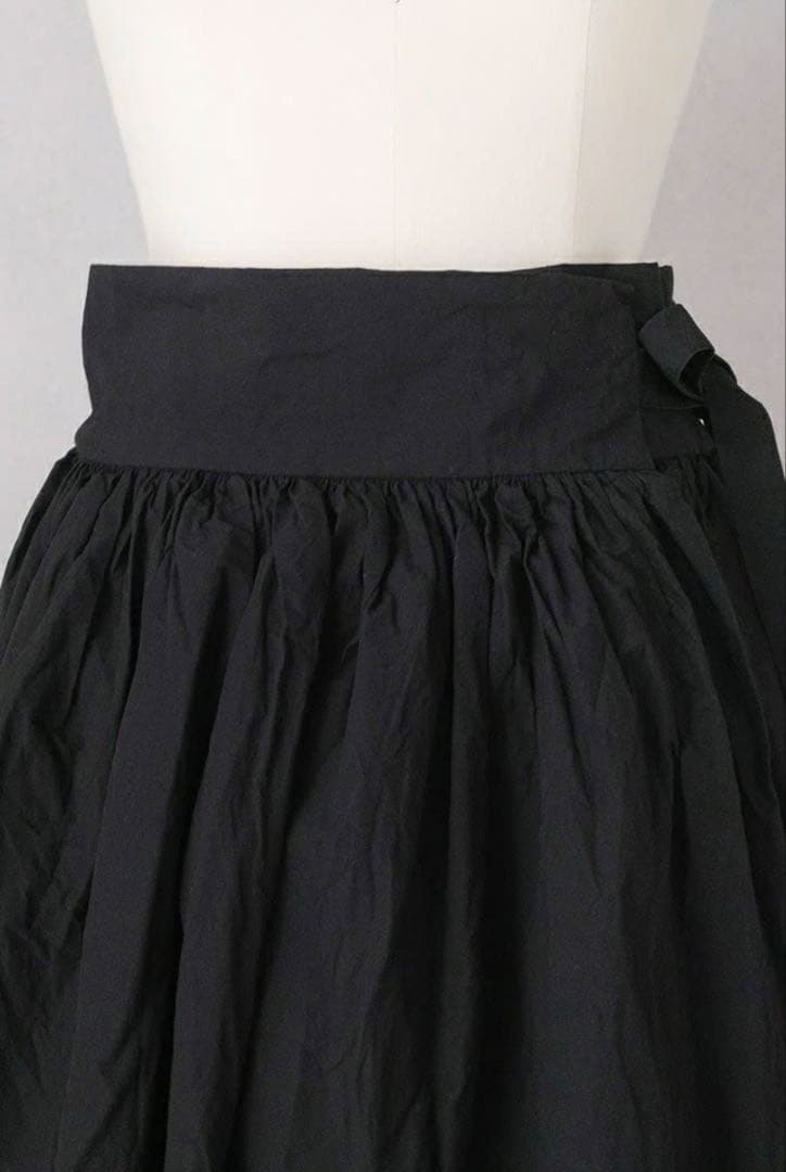 【ドレミ】ROBE de PEAU 裾レースオーバーラップスカート