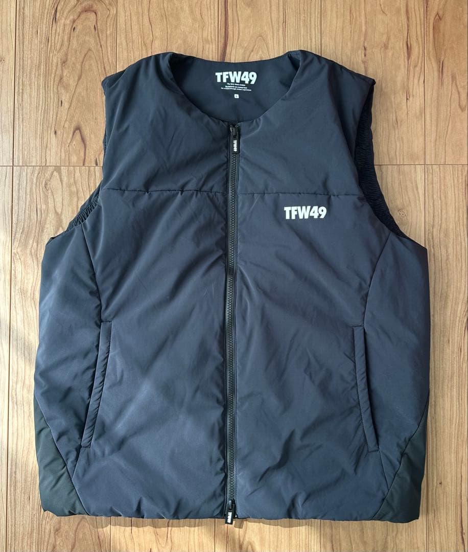 メンズウェア TFW49 PADDING VEST L BLACK