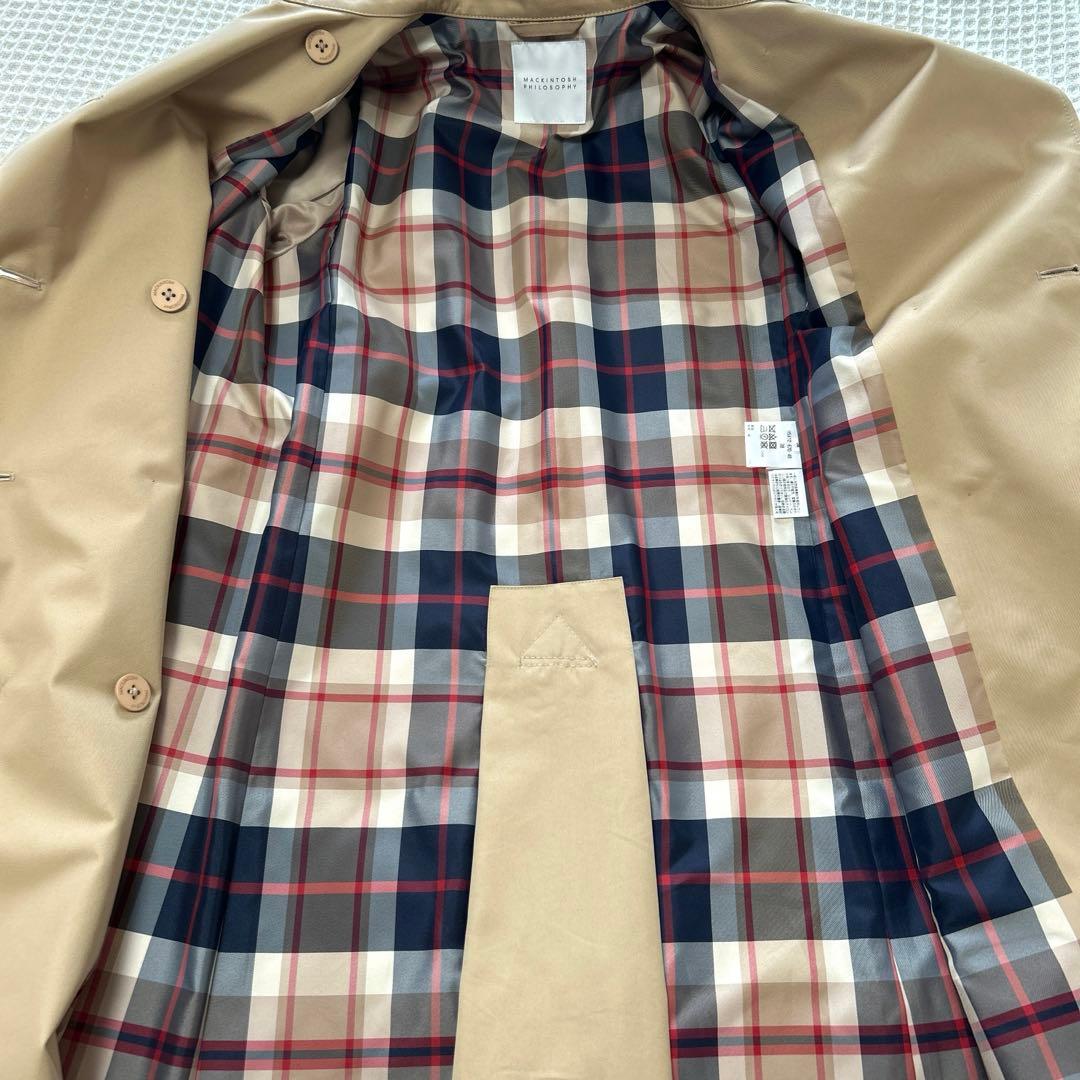 【新品未使用】MACKINTOSH PHILOSOPHY ロングトレンチコート