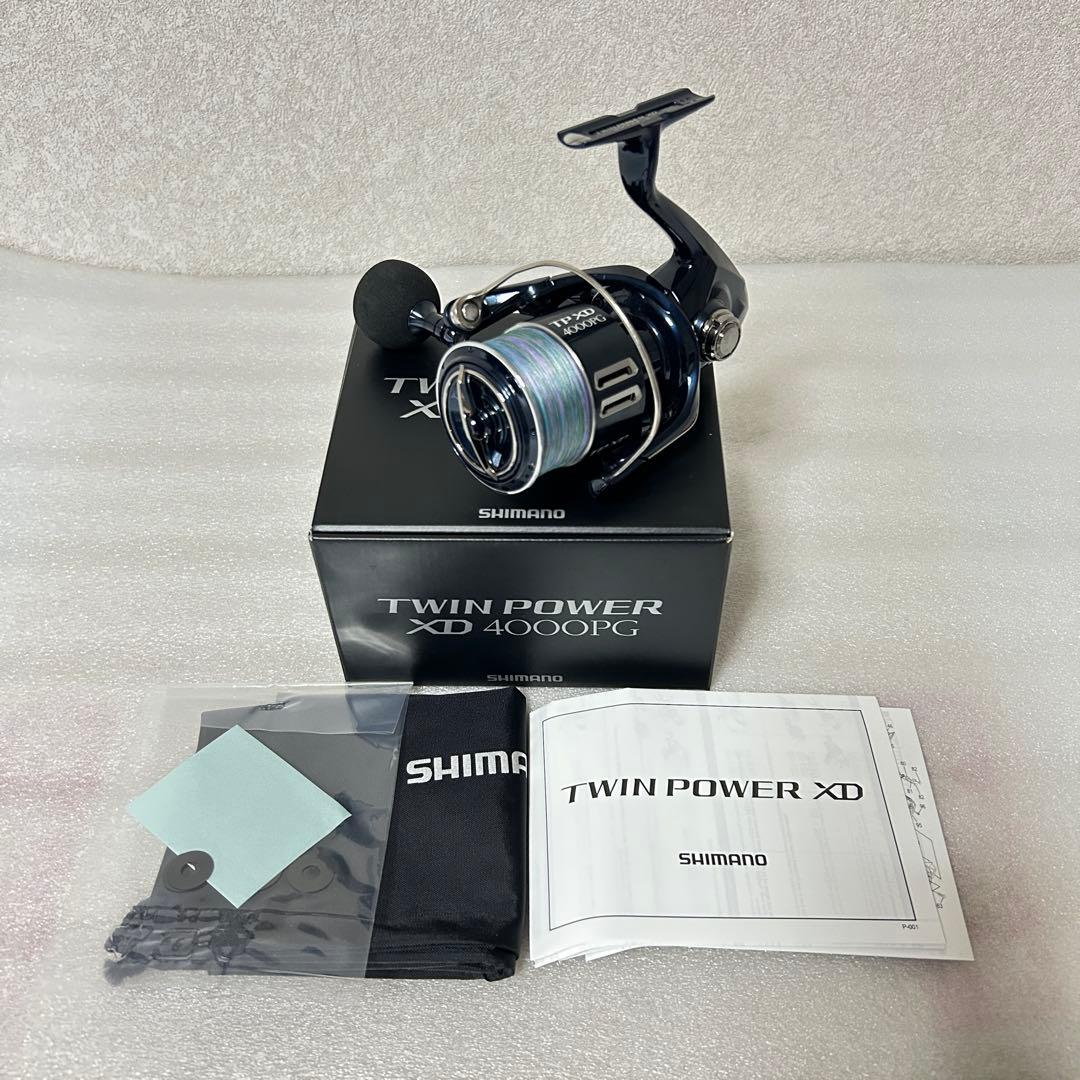 21ツインパワーxd 4000PG シマノ SHIMANO ジギング 根魚