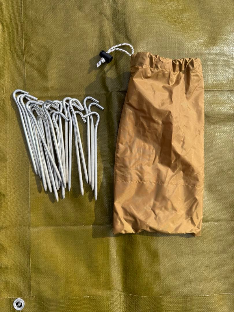 スノーピーク エントリーパックTT SET-250H テント&タープ