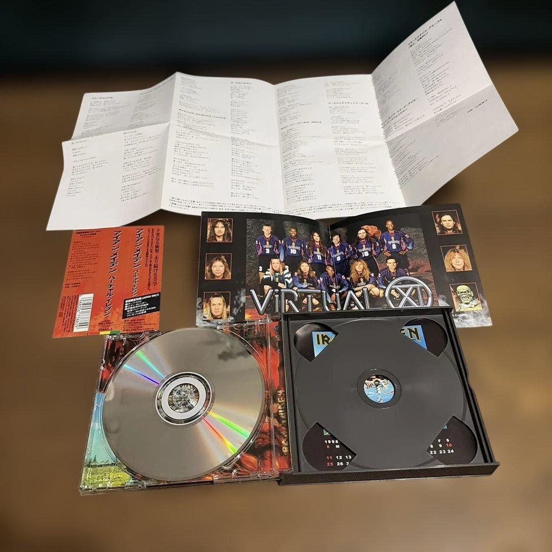 祝来日 アイアン・メイデン/ヴァーチャル・イレヴン 初回特典ボーナスCD付き