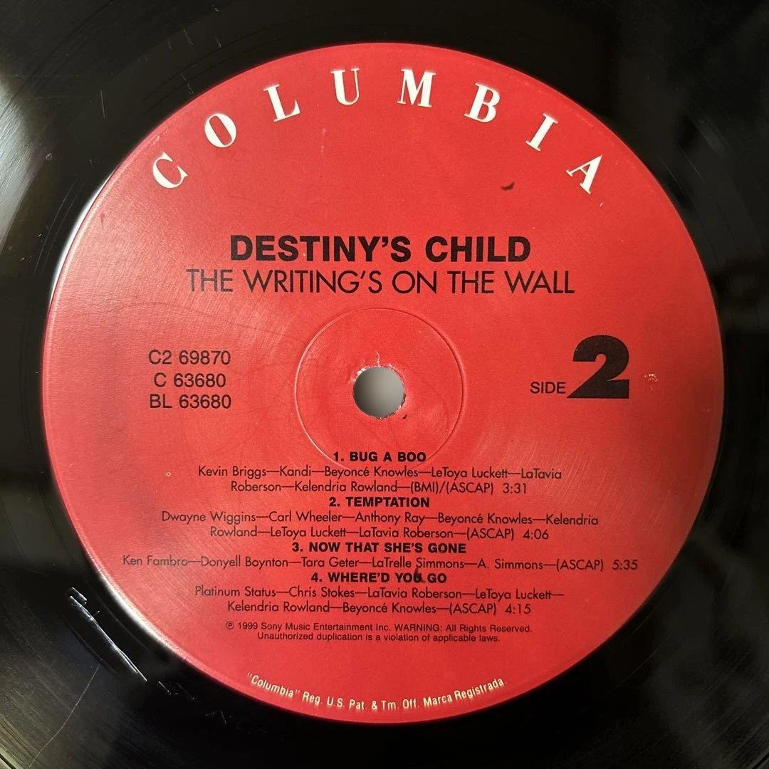 ⭐︎激レア盤⭐︎Destiny's Child / The Writing's on