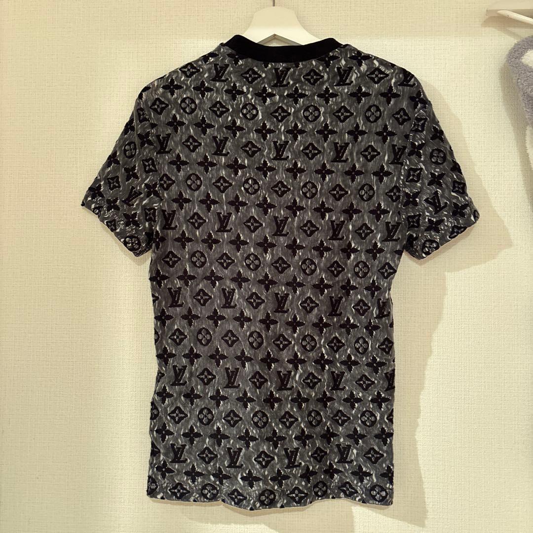 ルイヴィトン LOUIS VUITTON LVモノグラムTシャツ メンズ XS