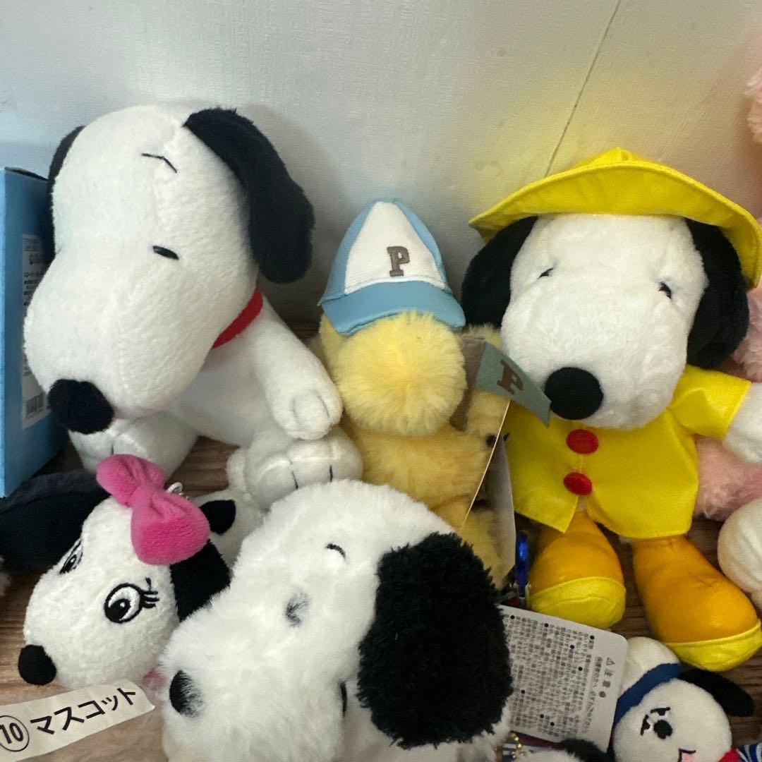 SNOOPYマスコットぬいぐるみ大量まとめ売りSET