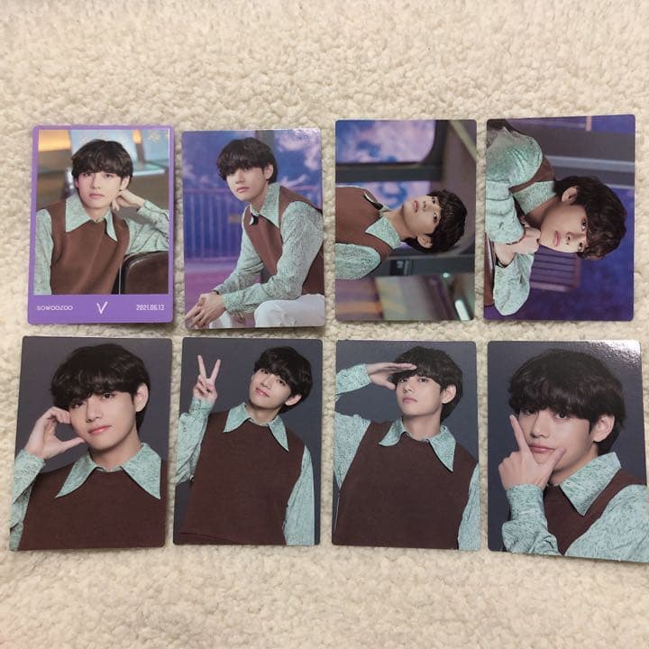 bts PTD BBC ミニフォト  テヒョンコンプ