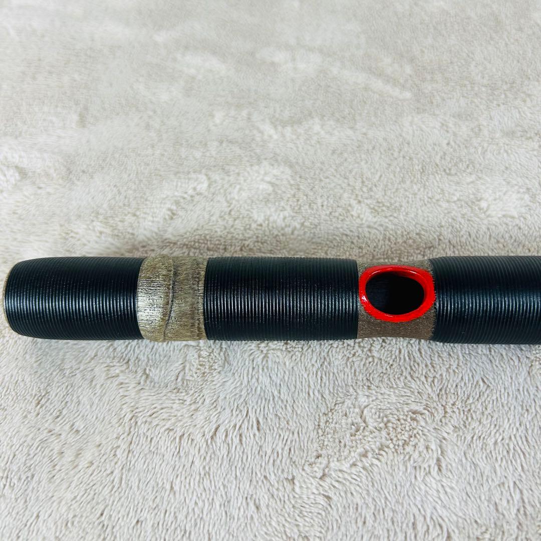 【未使用級】龍笛 収納ケース付き和楽器 横笛 雅楽　伝統楽器