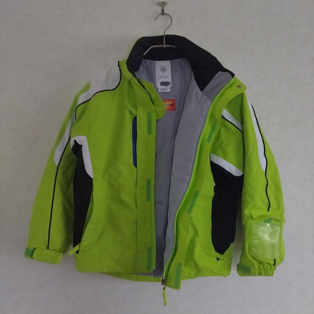 専用　【DESCENTE】 スキーウェア（140） ライムグリーン＆ブラック