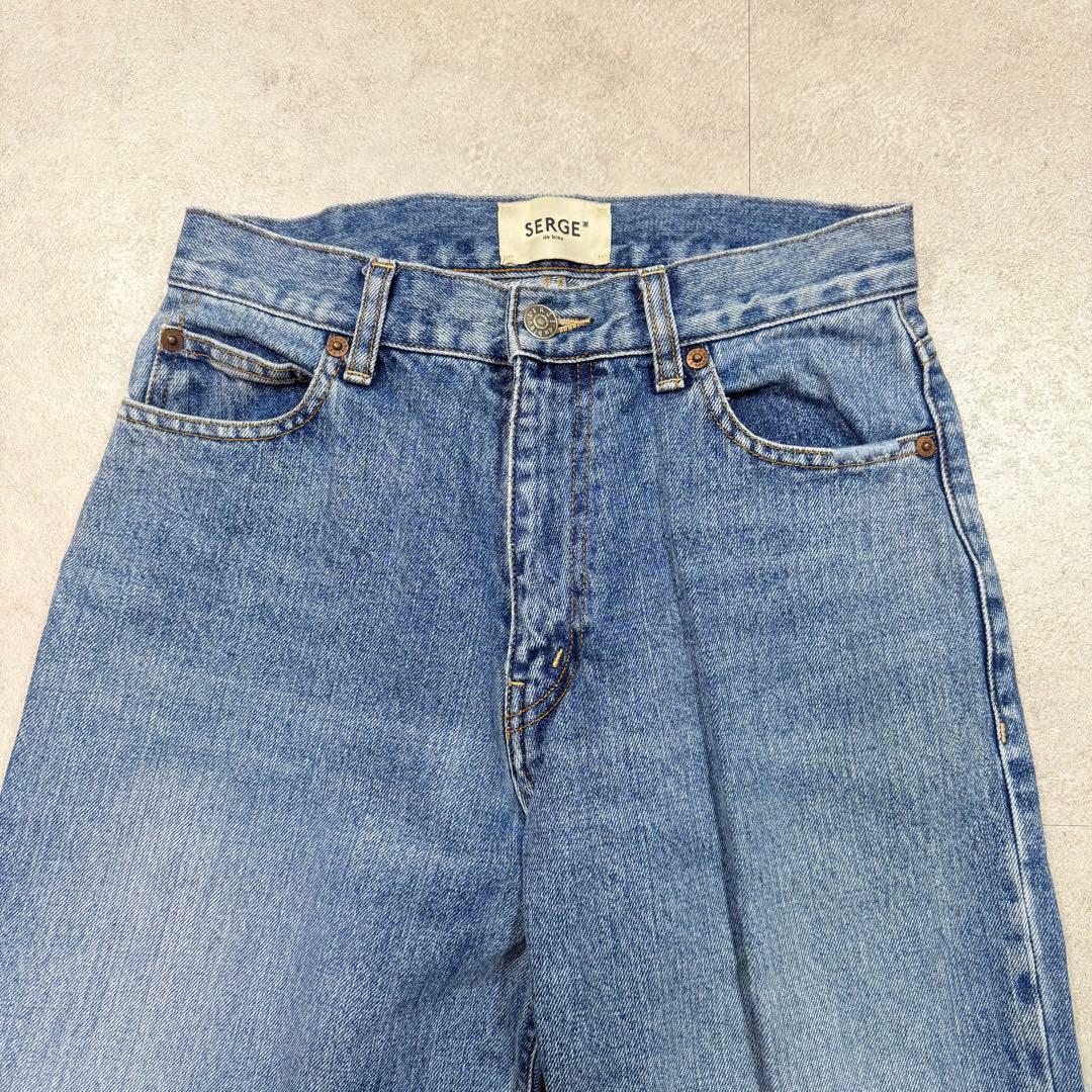 25SS✨ 定価約2.7万✨SERGE de bleu KHUFU デニムパンツ