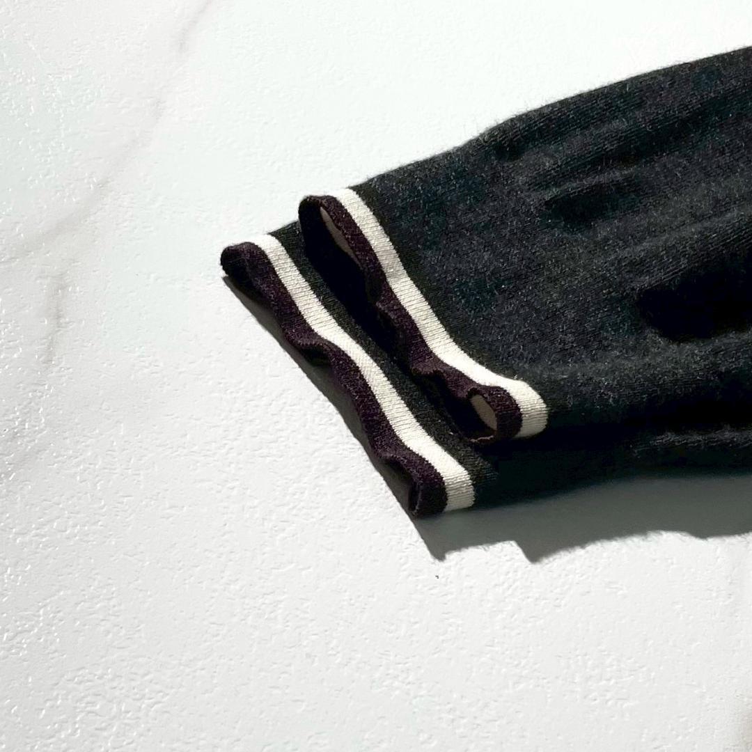24aw 美品　エルメス　カシミヤ　シルク　ブルゾン　カーディガン　グレー　XL