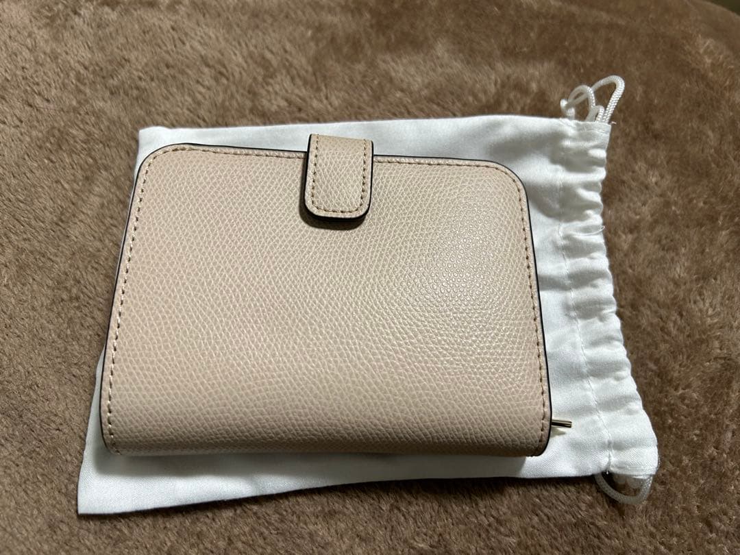 FURLA BALLERINA 二つ折り財布 ベージュ